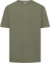 Unisex tričko z hrubej bavlny - Promodoro, farba - dusty khaki, veľkosť - XS