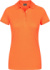 Dámske pracovné polokošeľa piké – EXCD - Promodoro, farba - flame, veľkosť - 3XL