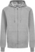 Unisex mikina s kapucňou z ťažkej bavlny - Promodoro, farba - heather grey, veľkosť - S