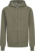 Unisex mikina s kapucňou z ťažkej bavlny - Promodoro, farba - dusty khaki, veľkosť - S