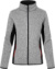 Dámska pracovná pletená flísová bunda - Promodoro, farba - heather grey, veľkosť - 3XL