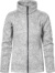 Dámska pletená flísová bunda - Promodoro, farba - heather grey, veľkosť - S