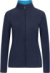 Dámska obojstranná flísová bunda - Promodoro, farba - navy/aqua, veľkosť - M