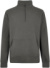 Mikina Piqué s 1/4 zipsom - Kustom Kit, farba - dark grey, veľkosť - XXL