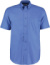 Pracovná košeľa Oxford s krátkym rukávom - Kustom Kit, farba - italian blue, veľkosť - 17,5