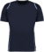 Kontrastné tričko Cooltex® - Kustom Kit, farba - navy/light blue, veľkosť - M