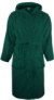 Župan s kapucňou - The One Towelling, farba - dark green, veľkosť - 2XL/3XL