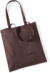 Bavlnená taška "Bag for Life" - Westford Mill, farba - chocolate, veľkosť - Onesize