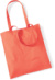 Bavlnená taška "Bag for Life" - Westford Mill, farba - coral, veľkosť - Onesize