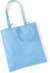 Bavlnená taška "Bag for Life" - Westford Mill, farba - sky blue, veľkosť - Onesize