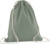 Bavlnené vrece sťahovacie - Westford Mill, farba - dusty green, veľkosť - Onesize