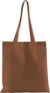 Bavlnená taška z recyklovaných materiálov - Westford Mill, farba - terracotta, veľkosť - Onesize