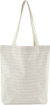 Pruhovaná nákupná taška z bio bavlny - Westford Mill, farba - grey stripe, veľkosť - Onesize