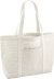 Pruhovaná nákupná taška z biobavlny - Westford Mill, farba - grey stripe, veľkosť - Onesize