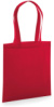 Prémiová taška z biobavlny - Westford Mill, farba - classic red, veľkosť - Onesize
