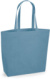 Maxi taška z bio bavlny, prírodne farbená - Westford Mill, farba - indigo blue, veľkosť - Onesize