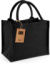 Jutová nákupná taška Mini - Westford Mill, farba - black/black, veľkosť - Onesize