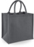 Jutová nákupná taška Midi - Westford Mill, farba - graphite grey/graphite grey, veľkosť - Onesize