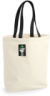 Bavlnená nákupná taška Fairtrade - Westford Mill, farba - natural/black, veľkosť - Onesize