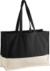 EarthAware® taška z biobavlny - Westford Mill, farba - black/natural, veľkosť - Onesize