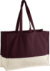 EarthAware® taška z biobavlny - Westford Mill, farba - oxblood/natural, veľkosť - Onesize