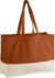 EarthAware® taška z biobavlny - Westford Mill, farba - pumpkin/natural, veľkosť - Onesize