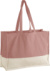 EarthAware® taška z biobavlny - Westford Mill, farba - rose/natural, veľkosť - Onesize