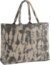 Plátená taška "Tie Dye" - Westford Mill, farba - sand black tie dye, veľkosť - Onesize