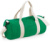 Okrúhla športová taška - Bag Base, farba - kelly green/off white, veľkosť - Onesize