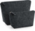 Plstená kozmetická taška - Bag Base, farba - charcoal melange, veľkosť - S
