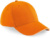 6-panelová šiltovka „Athleisure“ so sendvičovým šiltom - Beechfield, farba - orange/white, veľkosť - Onesize