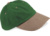 6-panelová šiltovka s nízkym profilom - Beechfield, farba - forest green/taupe, veľkosť - Onesize