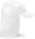 Detská 6-panelová šiltovka „Legionnaire Style“ - Beechfield, farba - white, veľkosť - Onesize