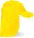 Detská 6-panelová šiltovka „Legionnaire Style“ - Beechfield, farba - yellow, veľkosť - Onesize