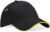 5-panelová šiltovka Sandwich - Beechfield, farba - black/yellow, veľkosť - Onesize