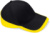 5-panelová tímová šiltovka pre pretekárov - Beechfield, farba - black/yellow, veľkosť - Onesize