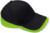 5-panelová tímová šiltovka pre pretekárov - Beechfield, farba - black/lime green, veľkosť - Onesize