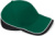 5-panelová tímová šiltovka pre pretekárov - Beechfield, farba - bottle green/black/white, veľkosť - Onesize