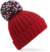 Pletená čiapka "Hygge" - Beechfield, farba - classic red, veľkosť - Onesize