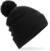 Pletená čiapka "Thermal Snowstar®" - Beechfield, farba - čierna, veľkosť - Onesize