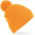Pletená čiapka "Thermal Snowstar®" - Beechfield, farba - fluorescent orange, veľkosť - Onesize