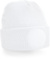 Čiapka s kruhovou nášivkou - Beechfield, farba - white, veľkosť - Onesize