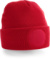 Čiapka s kruhovou nášivkou - Beechfield, farba - classic red, veľkosť - Onesize