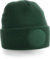 Čiapka s kruhovou nášivkou - Beechfield, farba - bottle green, veľkosť - Onesize