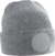 Čiapka s kruhovou nášivkou - Beechfield, farba - heather grey, veľkosť - Onesize