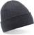 Pletená čiapka Thinsulate™ - Beechfield, farba - dark graphite, veľkosť - Onesize