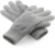 Pletené rukavice Thinsulate™ - Beechfield, farba - heather grey, veľkosť - L/XL