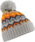 Pletená čiapka s brmbolcom "Retro Ski" - Beechfield, farba - glacier grey, veľkosť - Onesize