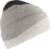 Pletená čiapka "Soft Wave" - Beechfield, farba - black/light grey/soft white, veľkosť - Onesize