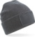 Pletená čiapka Thinsulate™ Patch - Beechfield, farba - graphite grey, veľkosť - Onesize